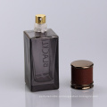 Grande garrafa de perfume de cristal preta testada do fabricante 50ml
